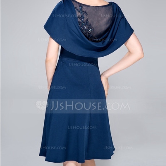 JJ’s blue dress sz 2 - Picture 3 of 4